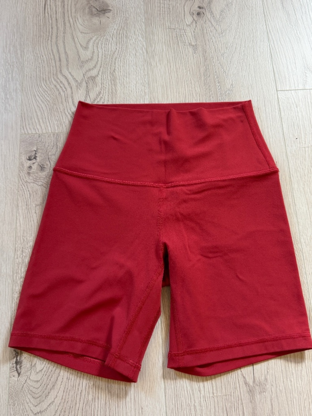 Lululemon Align High-Rise Short 6" Red Size 4 Yoga Gym Running